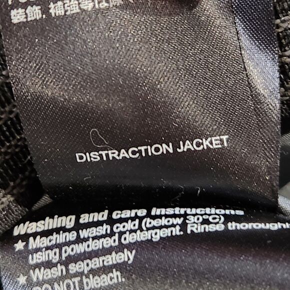 Burton Dryride Mens XL Black Hooded Shell Distraction Ski Snowboard Jacket - Picture 15 of 16